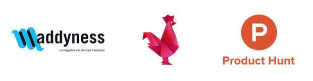 Maddyness Prroduct hunt Logos